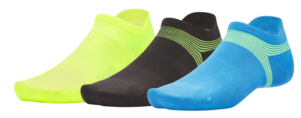 Чорапи Under Armour No-Show AD Run Lite Socks 3 Pack Многоцветен | 1386237-402, 0