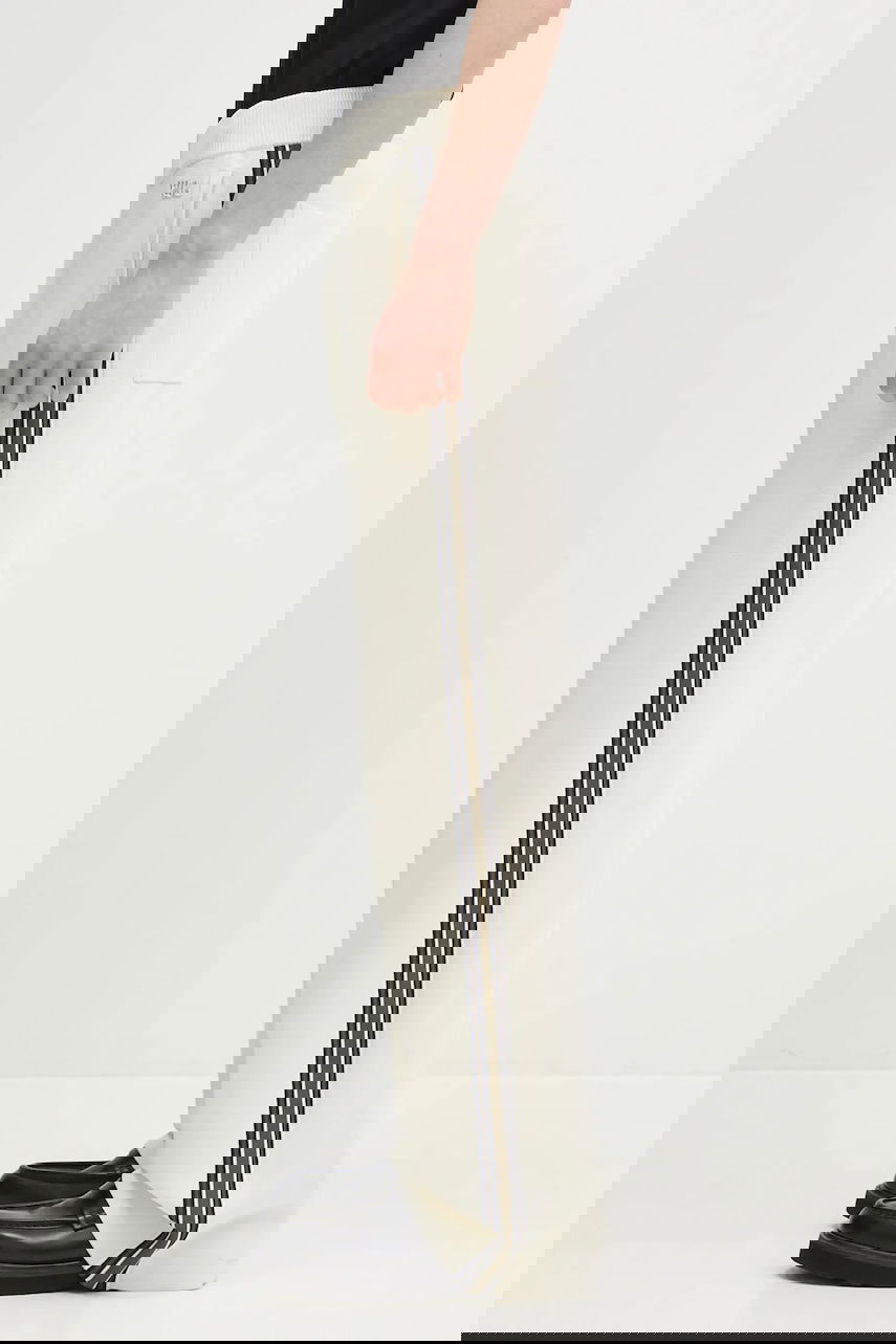 Спортни панталони Wales Bonner Wales Bonner Tide Track Knitted Track Pants Бежово | US25KN35.KN05.100, 1