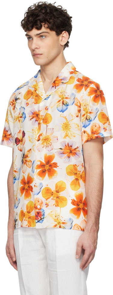 Риза Orlebar Brown Orlebar Brown Hibbert Floral Print Shirt Многоцветен | 280065, 3