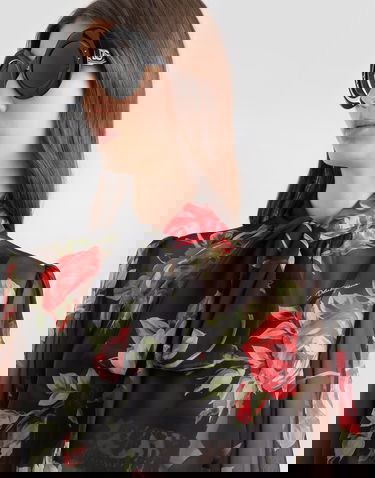 Риза Dolce & Gabbana Dolce & Gabbana Rose Bouquet-print Chiffon Top Woman Collection Многоцветен | F7BJ2TIS11FHN5ZN, 3