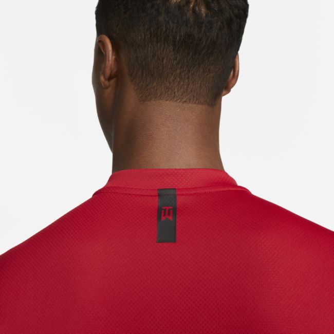 Поло тениска Nike Printed Golf Polo Shirt Червено | DH0916-687, 1