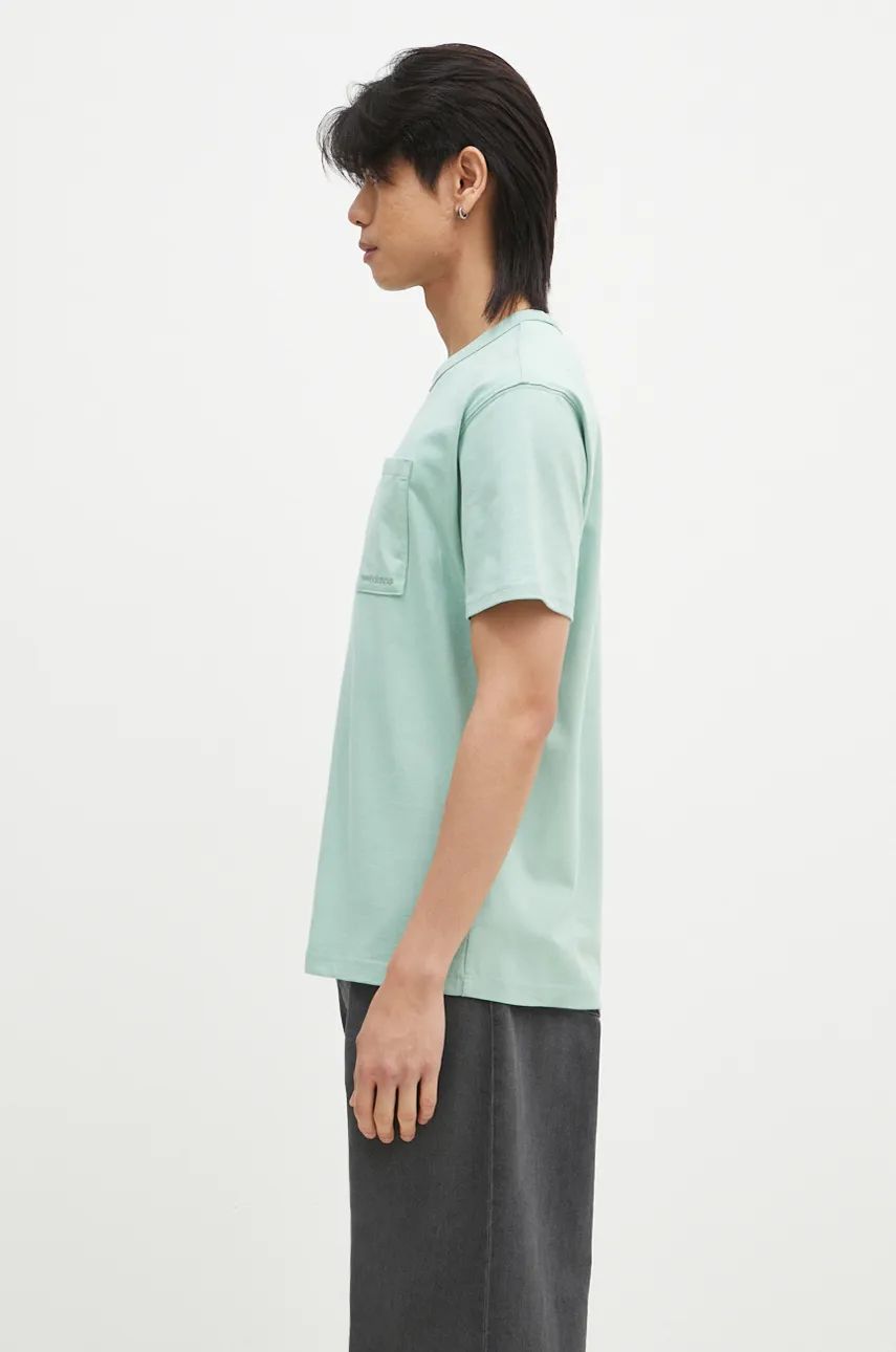 Тениска New Balance T-Shirt Green Зелено | MT23567SAE, 1