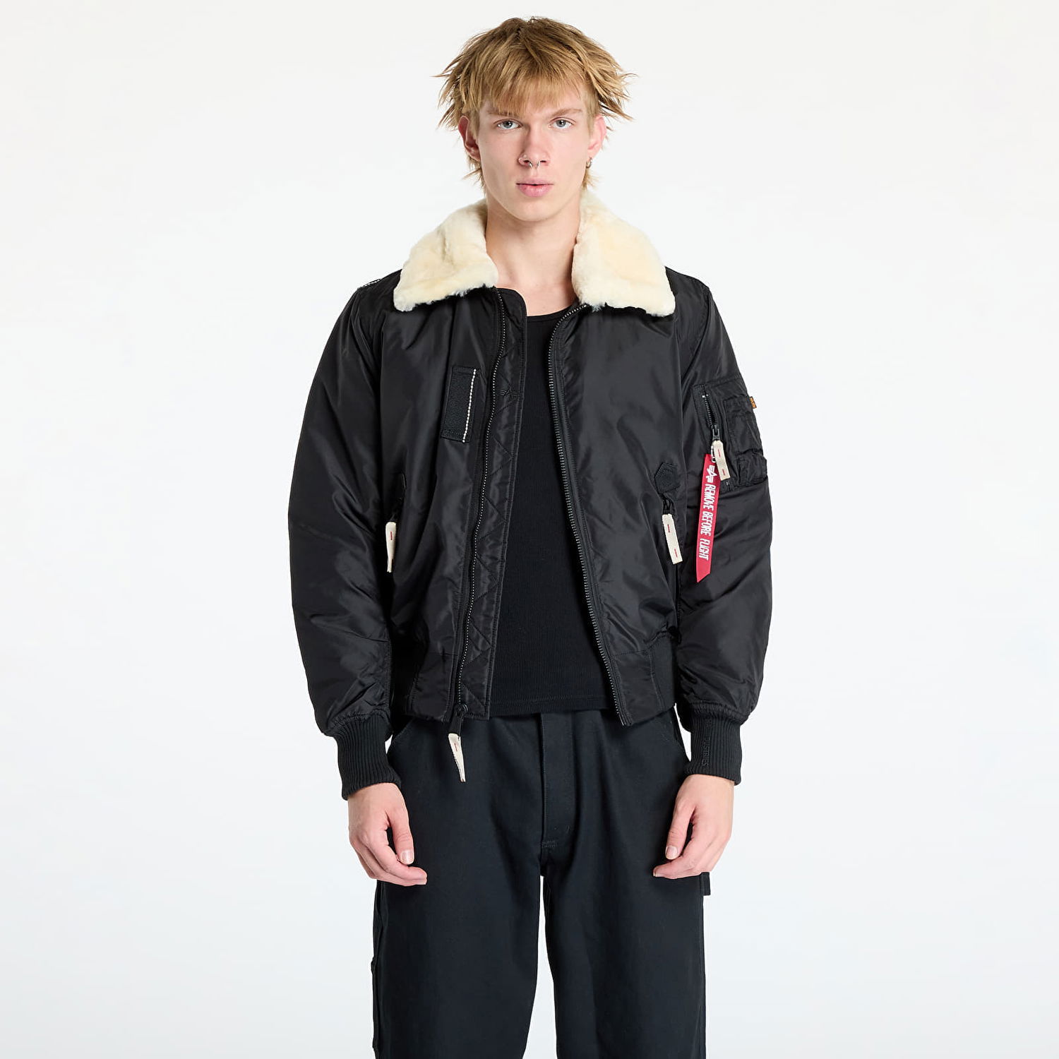 Яке Alpha Industries Injector III Black/ Beige Черно | 143104-461, 0