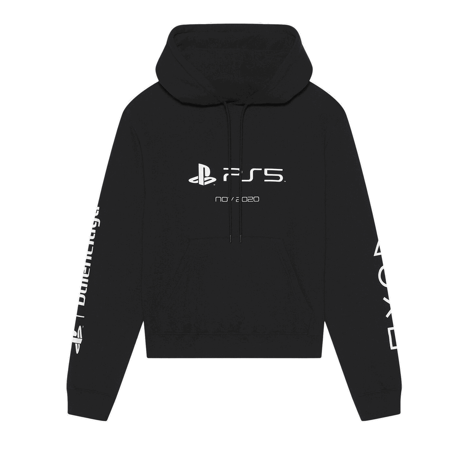 Суитчър Balenciaga Playstation Shrunk Hoodie Черно | 657034 TKVF4 1070, 0