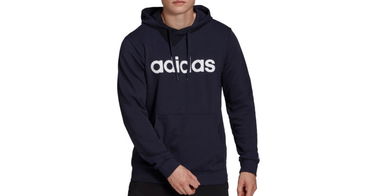 Суитчър adidas Originals Hoodie Essentials French Terry Тъмно синьо | gk9066, 1