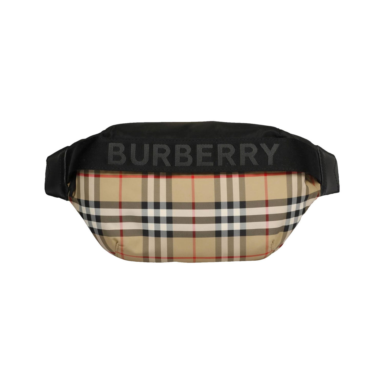 Чанта за кръста Burberry Medium Sonny Belt Bag Бежово | 8026557, 1