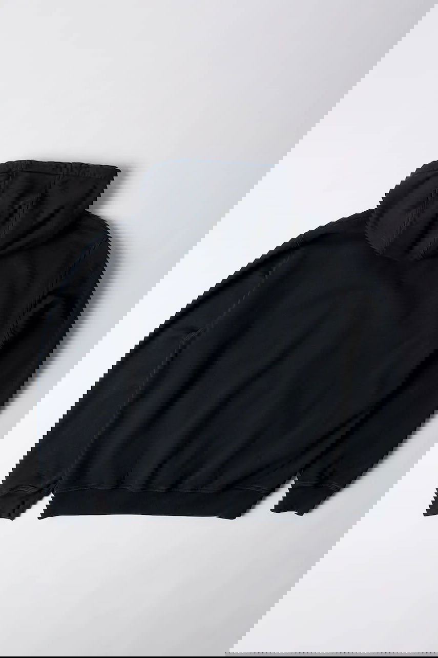 Суитчър By Parra Parra Connected Guy Appliqué Hoodie Черно | 54226, 1