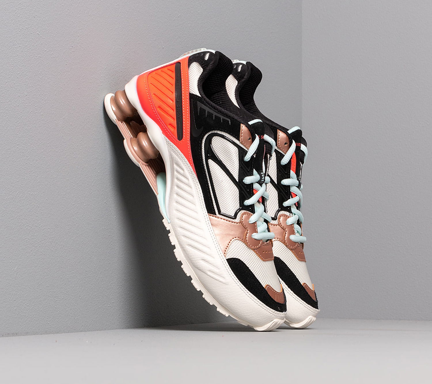 Кецове и обувки Nike Wmns Shox Enigma Кафяво | CT3451-100, 0