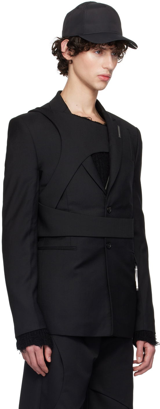 Шапка с козирка HELIOT EMIL Integrated Harness Blazer Черно | HE_M_04_008_W05_BLK01, 1