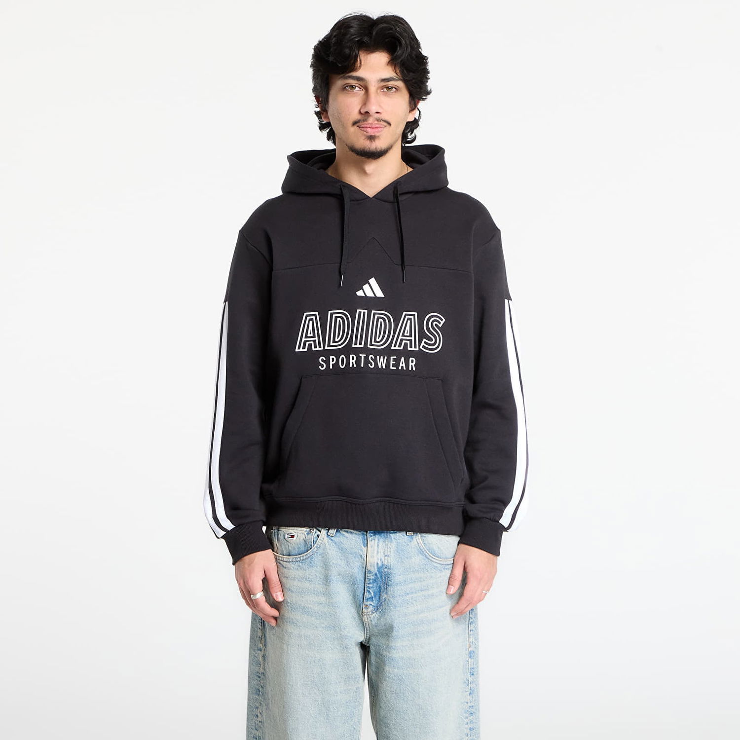 Суитчър adidas Performance Tiro Fl Hoody Черно | JC9402, 0