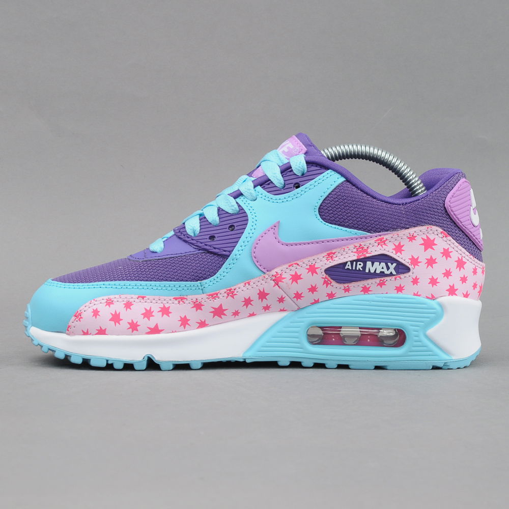 Кецове и обувки Nike Air Max 90 Premium Mesh "Stars" GS Многоцветен | 724875-600, 0