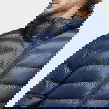 Пухо яке adidas Originals 3-Stripes SDP Badge of Sport Jacket Тъмно синьо | GV5329, 2