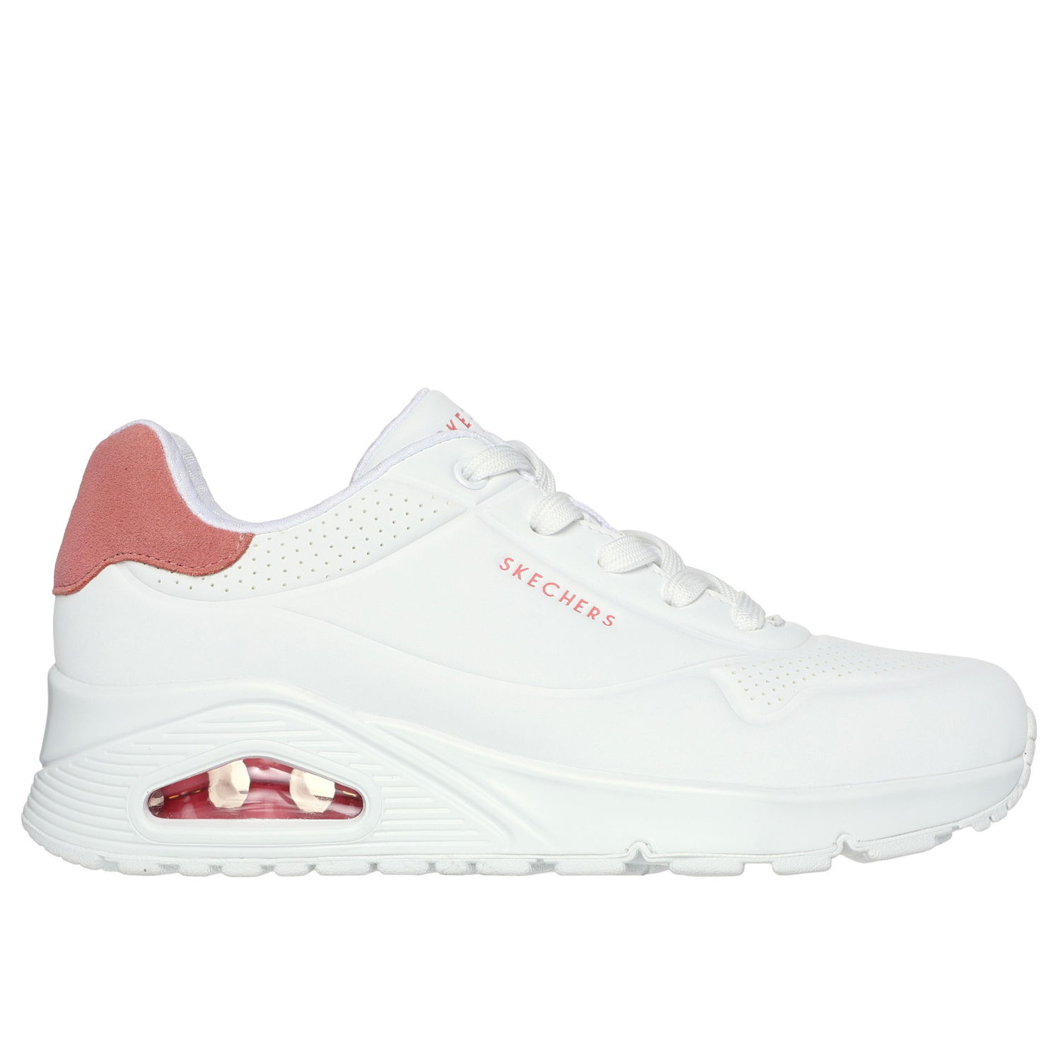 Кецове и обувки Skechers Uno Бяло | 177092-WCRL, 0