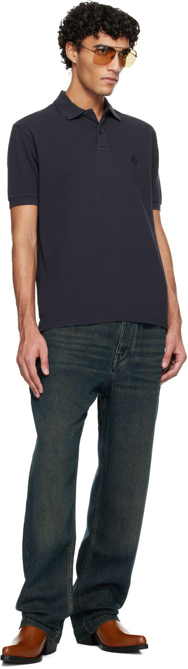 Дънки ISABEL MARANT Timeo Elasticized Waist Relaxed Jeans Синьо | PA0091HA-D1H07H, 3