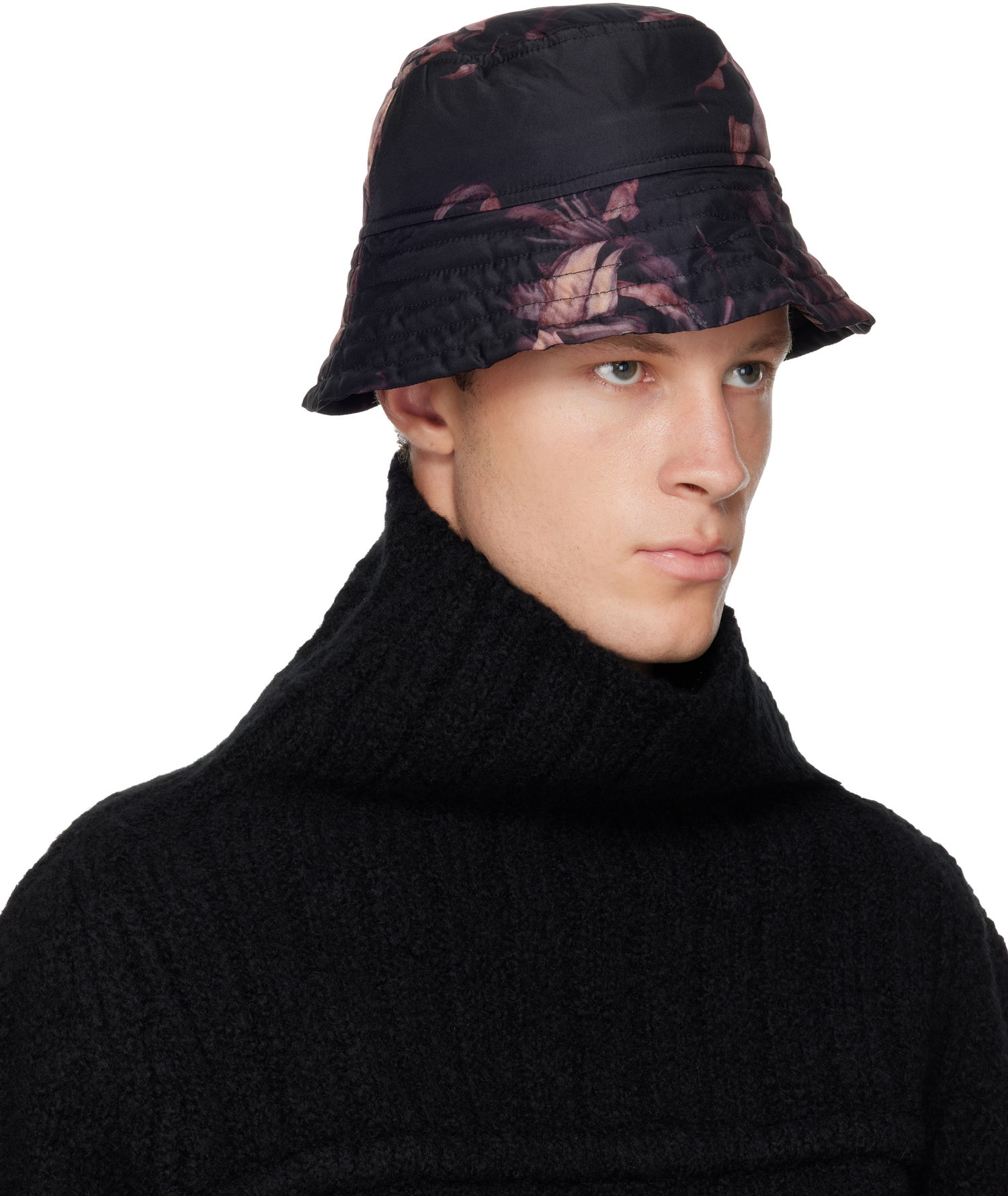 Шапка Dries Van Noten Dries Van Noten Printed Bucket Hat Многоцветен | 252-029501-2124, 1