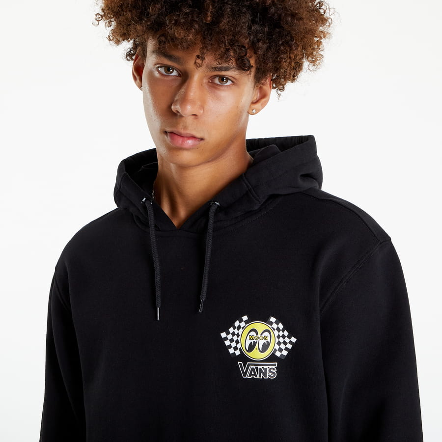 Суитчър Vans Mooneyes Fleece Hoodie Черно | VN0000BCBLK, 1