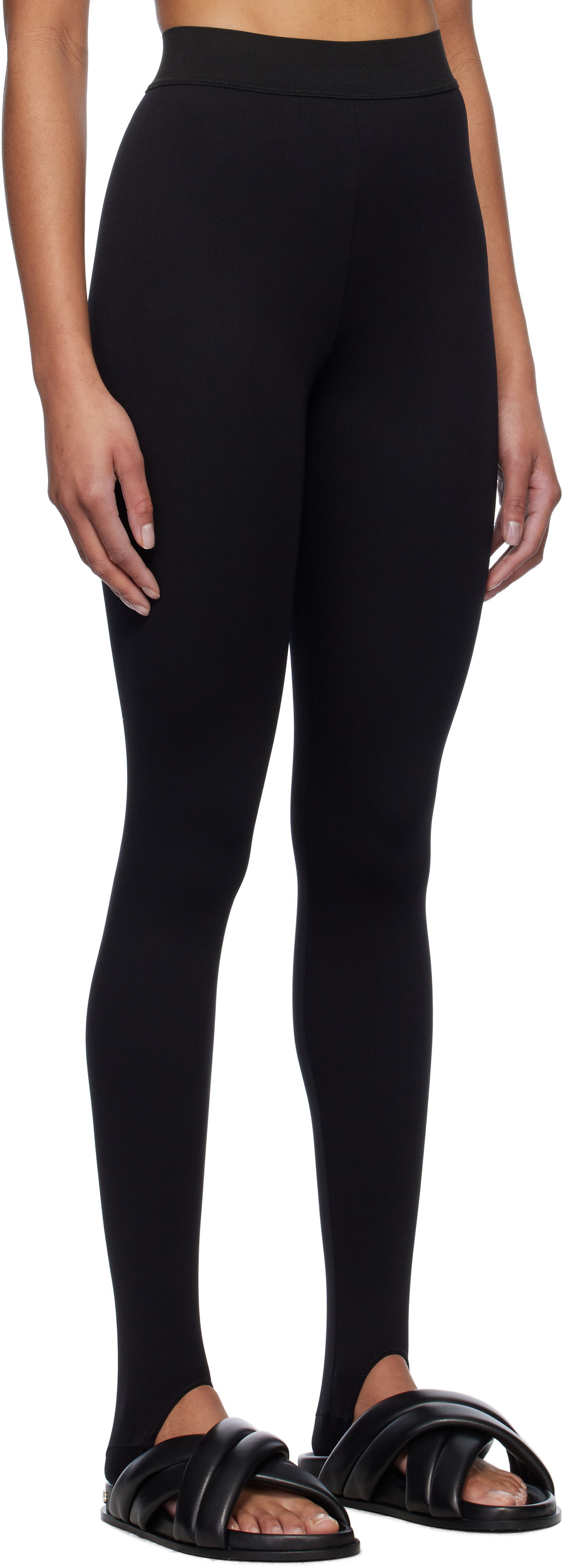Клинове WARDROBE.NYC Rosie Huntington-Whiteley Edition RHW Active Stirrup Leggings Черно | W2213R19JE, 1