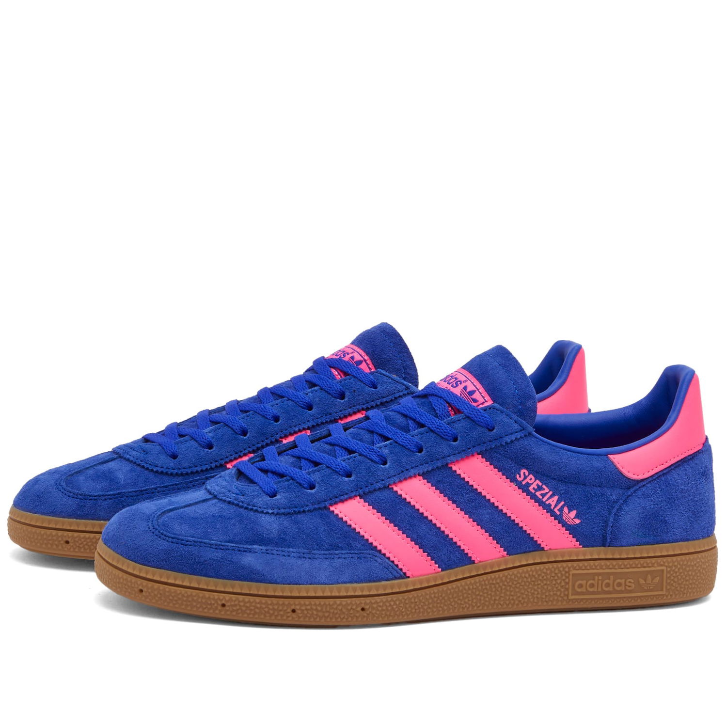 Кецове и обувки adidas Originals Adidas Handball Spezial Sneakers in Lucid Blue/Lucid Pink/Gum Тъмно синьо | IH5373, 0
