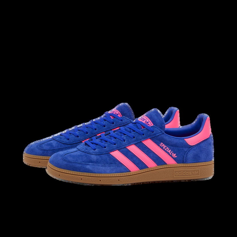 Кецове и обувки adidas Originals Adidas Handball Spezial Sneakers in Lucid Blue/Lucid Pink/Gum, Тъмно синьо | IH5373