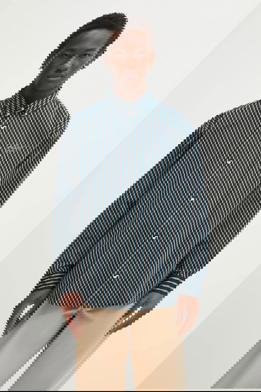 Риза Carhartt WIP Palance Long Sleeve Striped Regular Fit Button-Down Collar Shirt Многоцветен | I035330.35JXX, 0