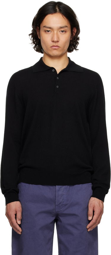 Пуловер The Row The Row Judi Knit Polo Черно | 918-Y751, 0