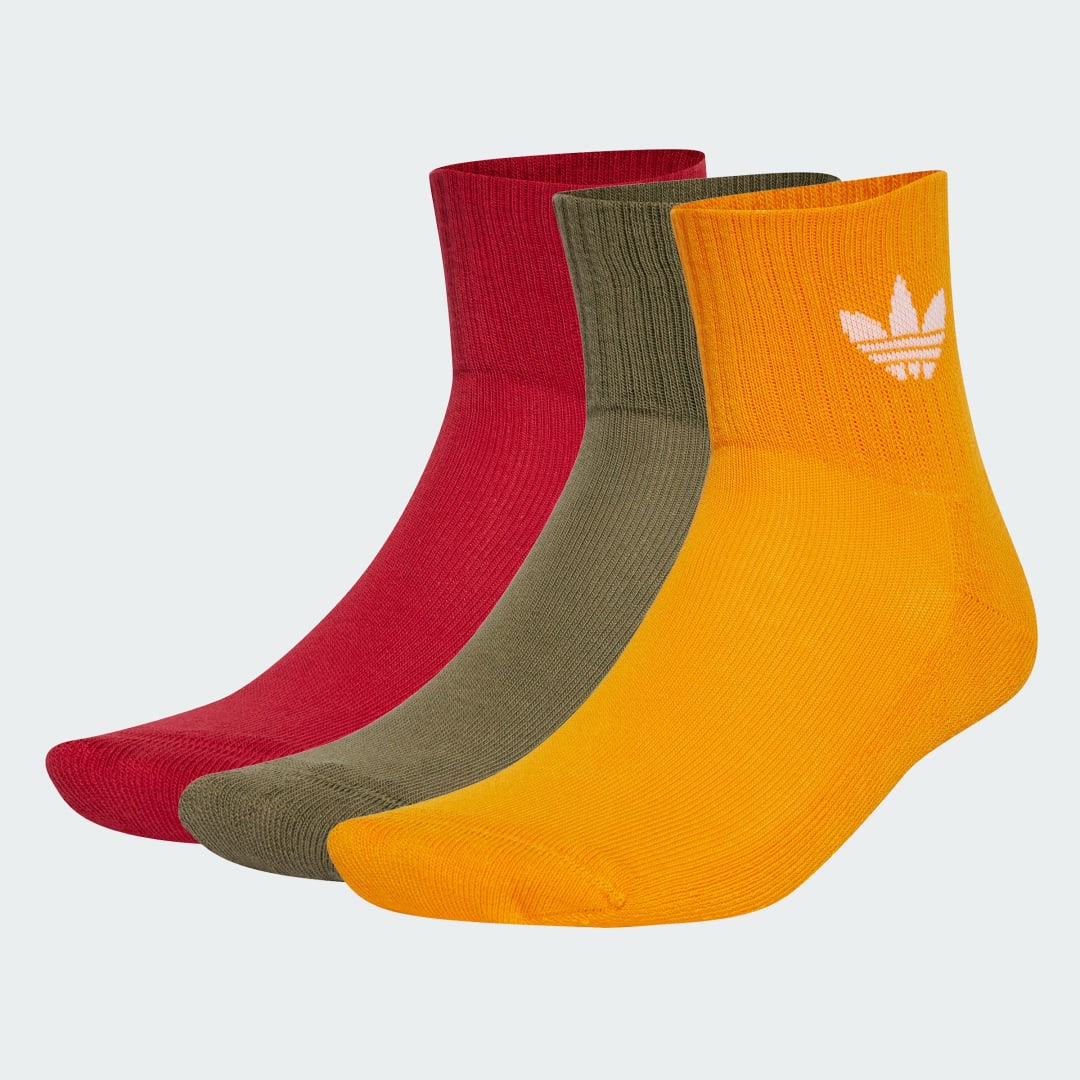 Чорапи adidas Performance Mid-Cut Crew Socks - 3 Pairs Многоцветен | IX5240, 1