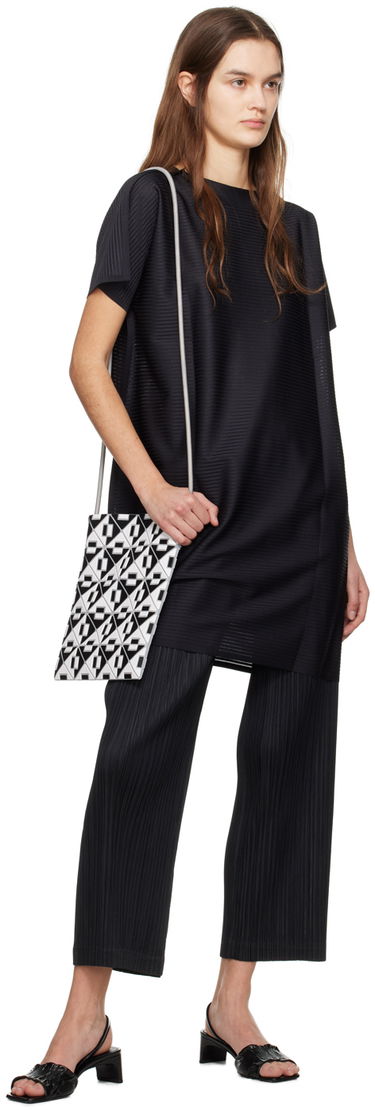 Чанта през рамо BAO BAO ISSEY MIYAKE Issey Miyake Geometric Print Crossbody Bag Черно | BB46AG801, 3