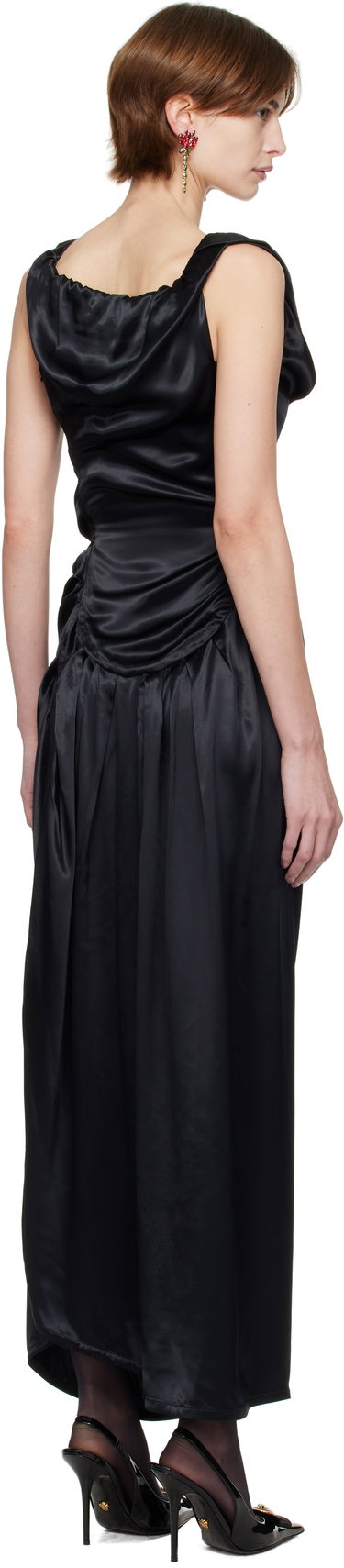 Pокля Vivienne Westwood Vivienne Westwood Ginnie Pencil Maxi Dress Черно | 1101034V-W0128-, 2