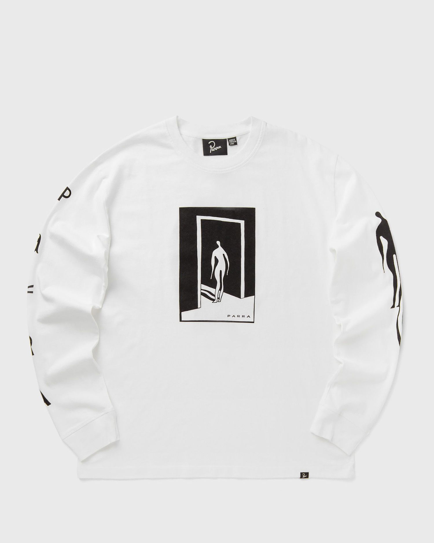 Тениска By Parra Hotel Graphic Long Sleeve T-Shirt Бяло | 54220, 0