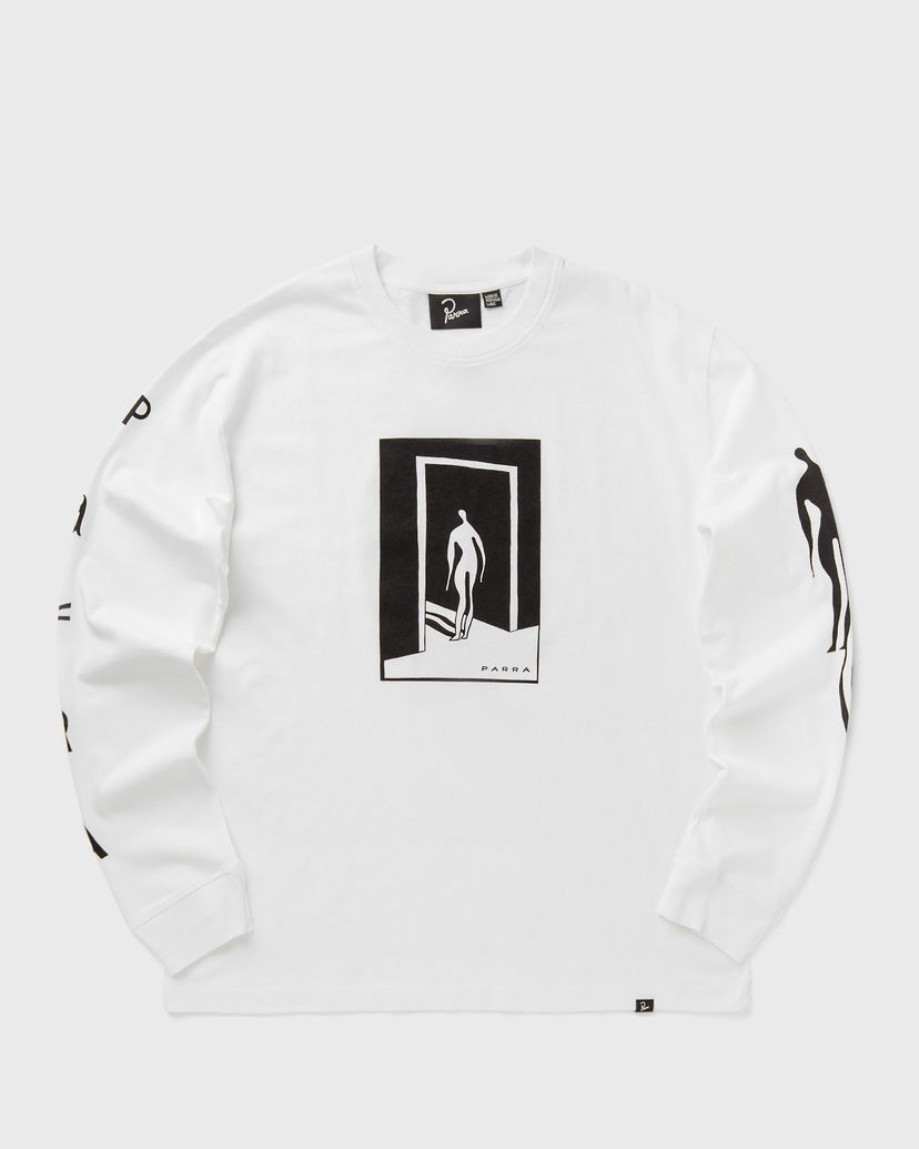 Тениска By Parra Hotel Graphic Long Sleeve T-Shirt Бяло | 54220