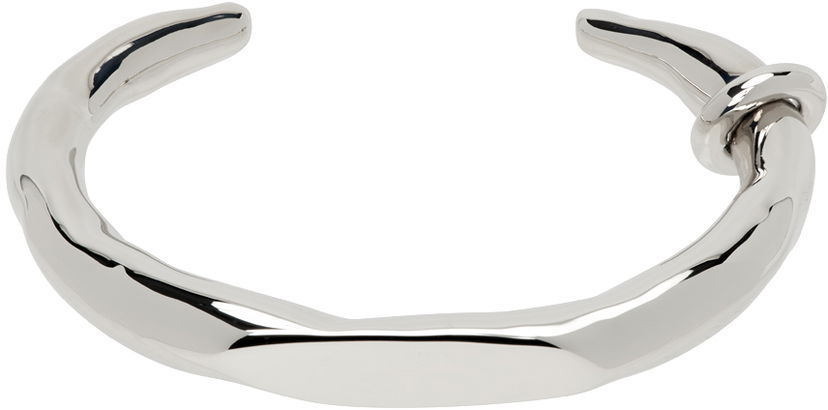 Гривна Jil Sander Cuff Bracelet "Silver" Металик | J11UY0036_P4877