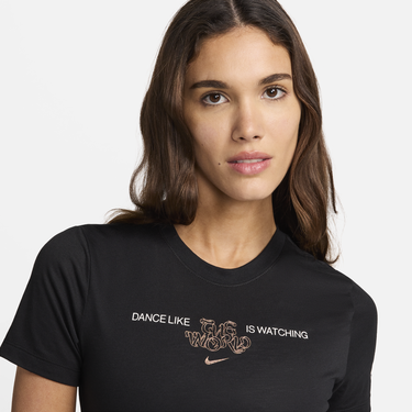 Съкратен топ Nike Sportswear Tee Черно | FZ0403-010, 4