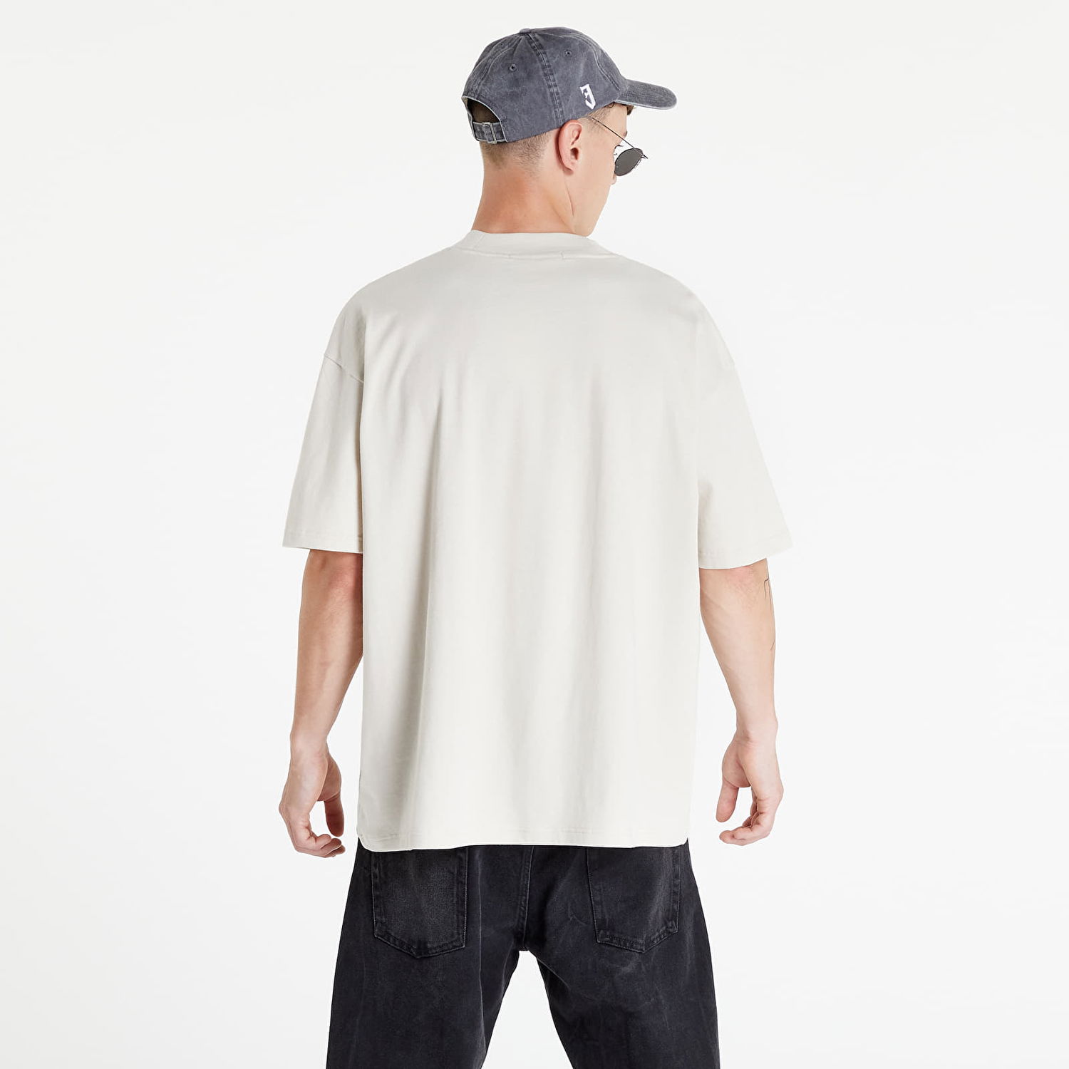 Тениска CALVIN KLEIN Jeans Monogram Boyfriend Fit Tee Бежово | J20J217903 ACF, 1