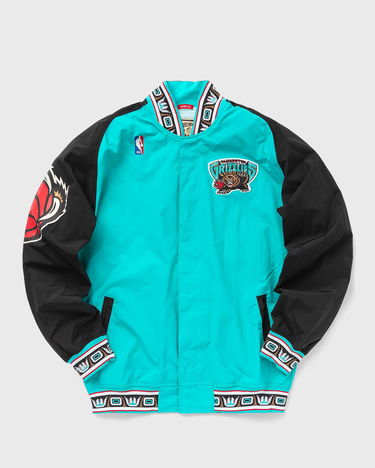 Яке бомбър Mitchell & Ness NBA Authentic Warm Up Jacket Vancouver Grizzlies 1995-96 Тюркоазено | AWJKGS18063-VGRTEAL95, 0