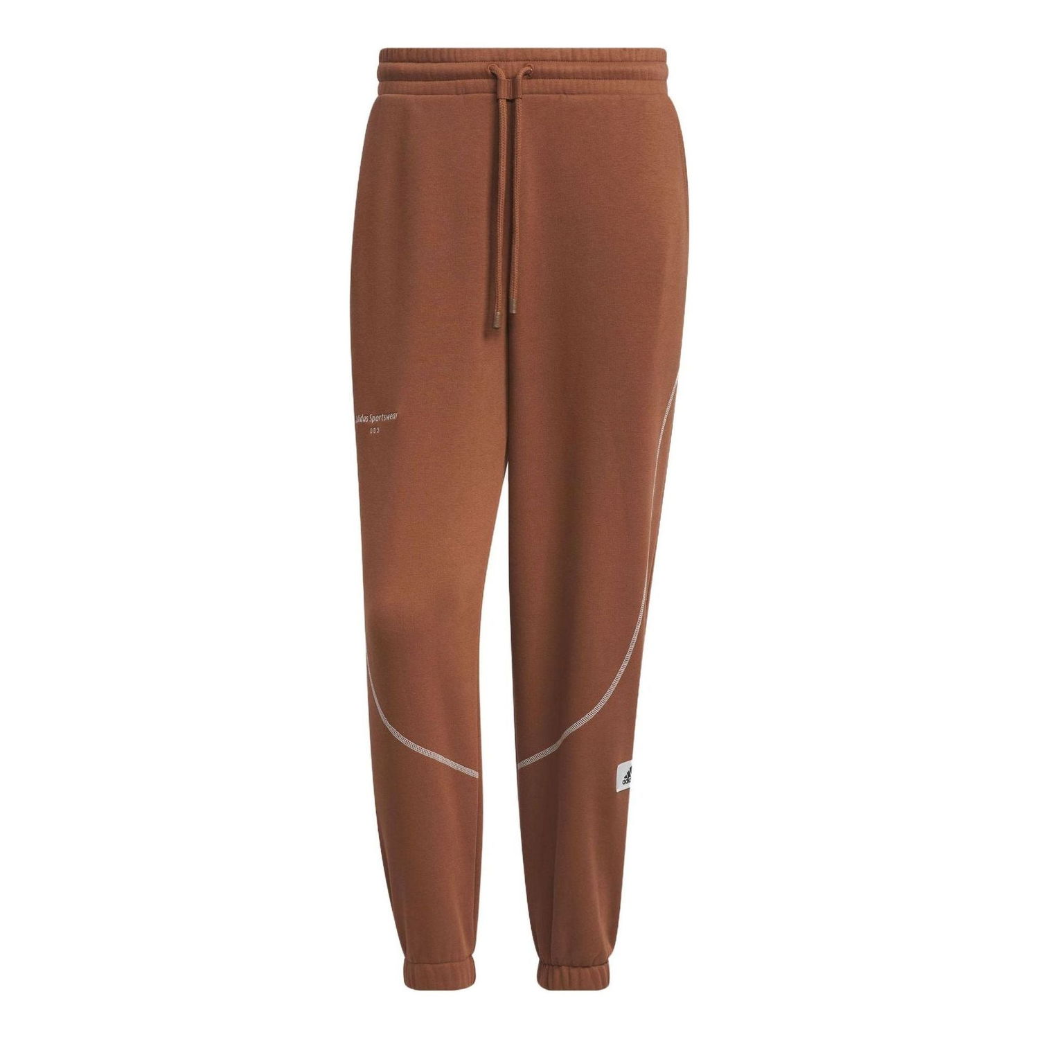 Спортни панталони adidas Originals Knit Side Pants Кафяво | IP4977, 0