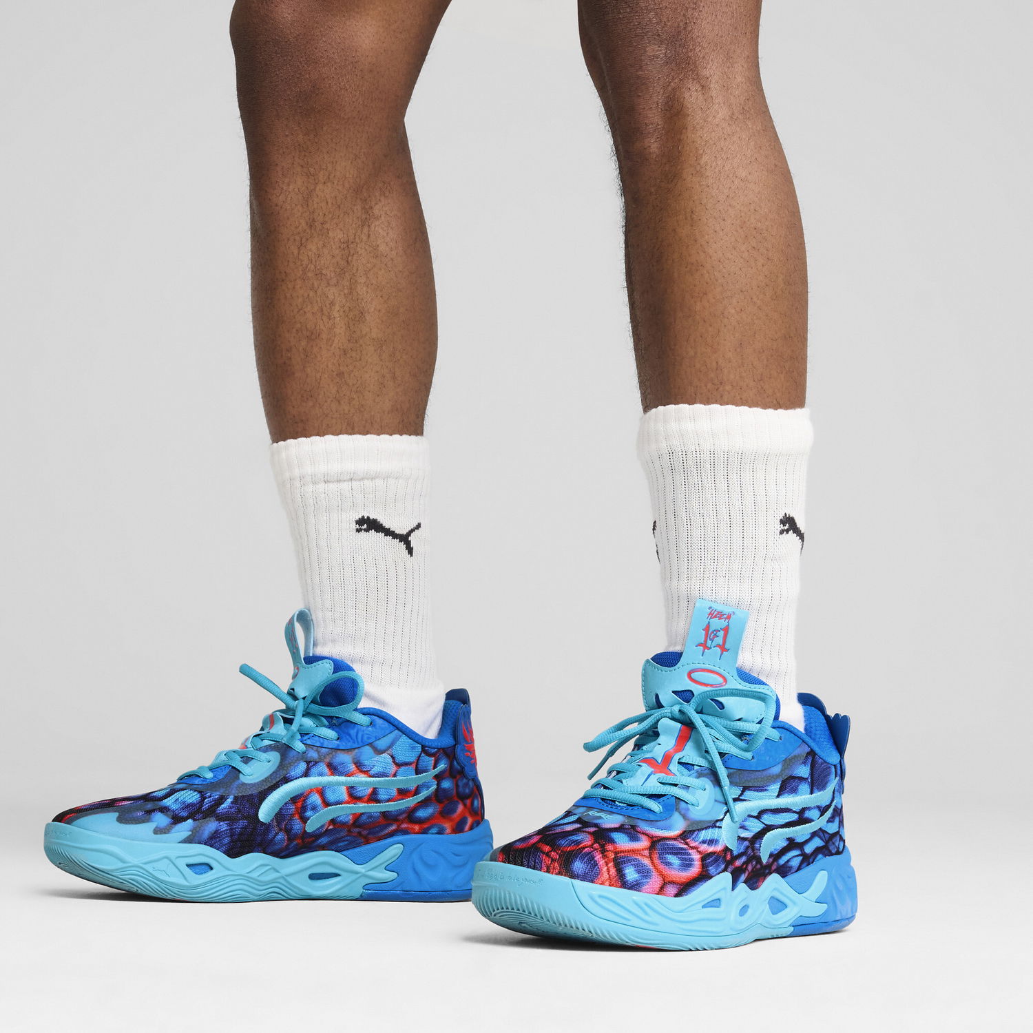 Кецове и обувки Puma MB.04 Lo Alien Skins Синьо | 311318_01, 1