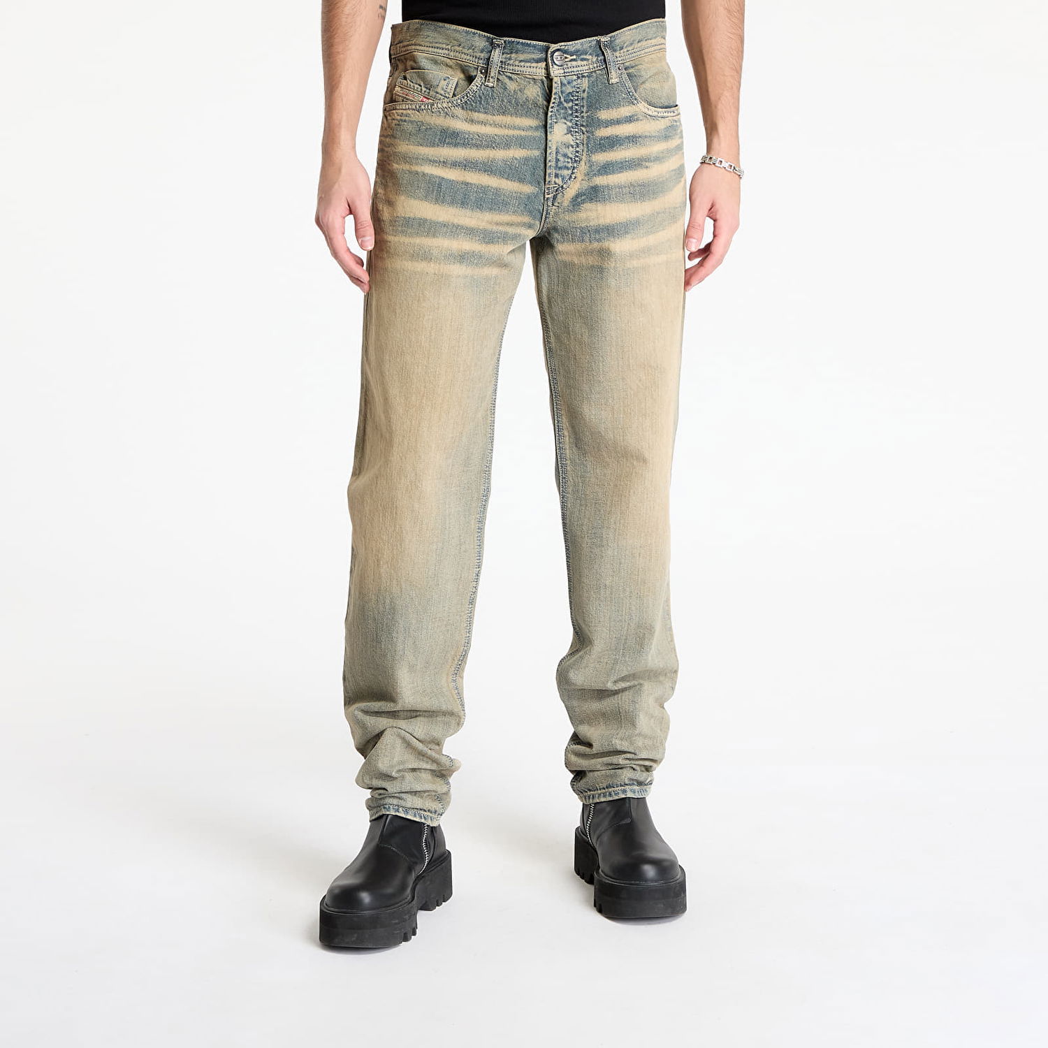 Дънки Diesel Diesel D-Finitive Jeans W34/L34 Бежово | FINITIV_09L49 Blue, 0