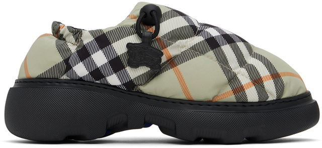 Burberry Check Pillow Loafers