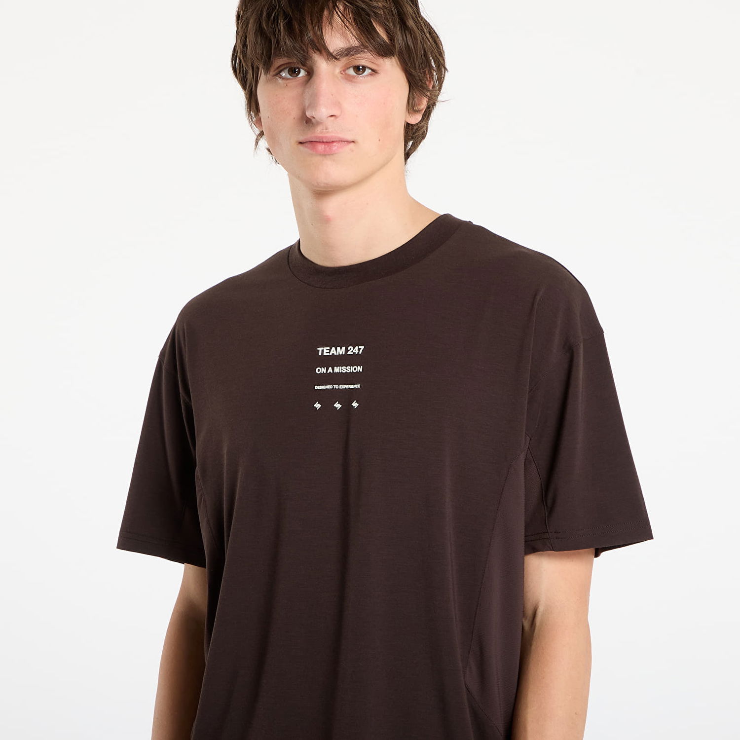 Тениска Represent Clo 247 Uprising Oversized T-Shirt Кафяво | 247M100029-17, 1