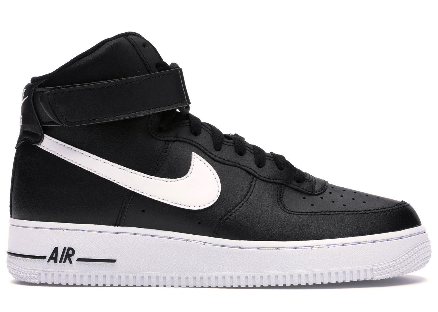 Кецове и обувки Nike Air Force 1 High Black White 2020 Черно | CK4369-001, 0