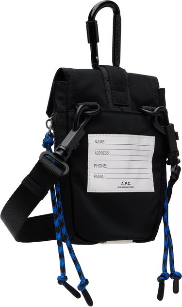 Чанта през рамо A.P.C. Trek Crossbody Pouch Черно | PAAGR-H61733, 2