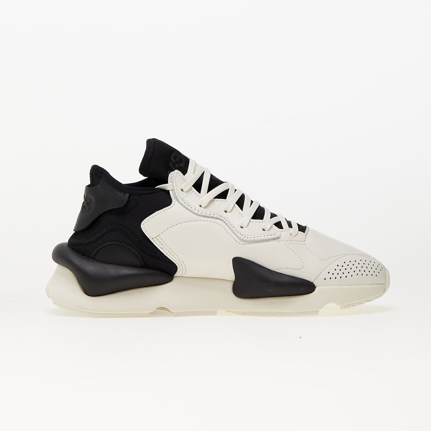 Кецове и обувки Y-3 Kaiwa Owhite/ Black/ Owhite Бяло | ID5430, 1