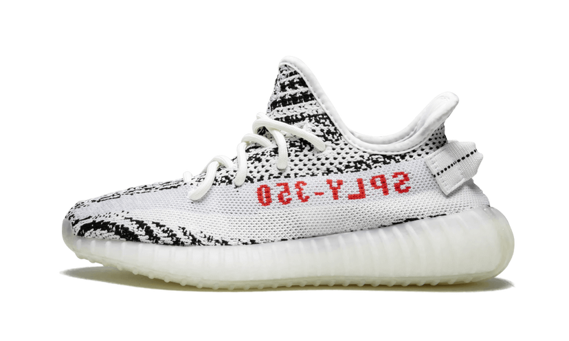 Кецове и обувки adidas Yeezy Yeezy Boost 350 V2 Zebra 39 1/3 Бяло | CP6549
