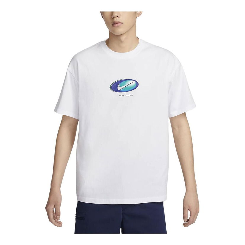 Тениска Nike SB SB Y2K Graphic T-Shirt Бяло | DX9461-100