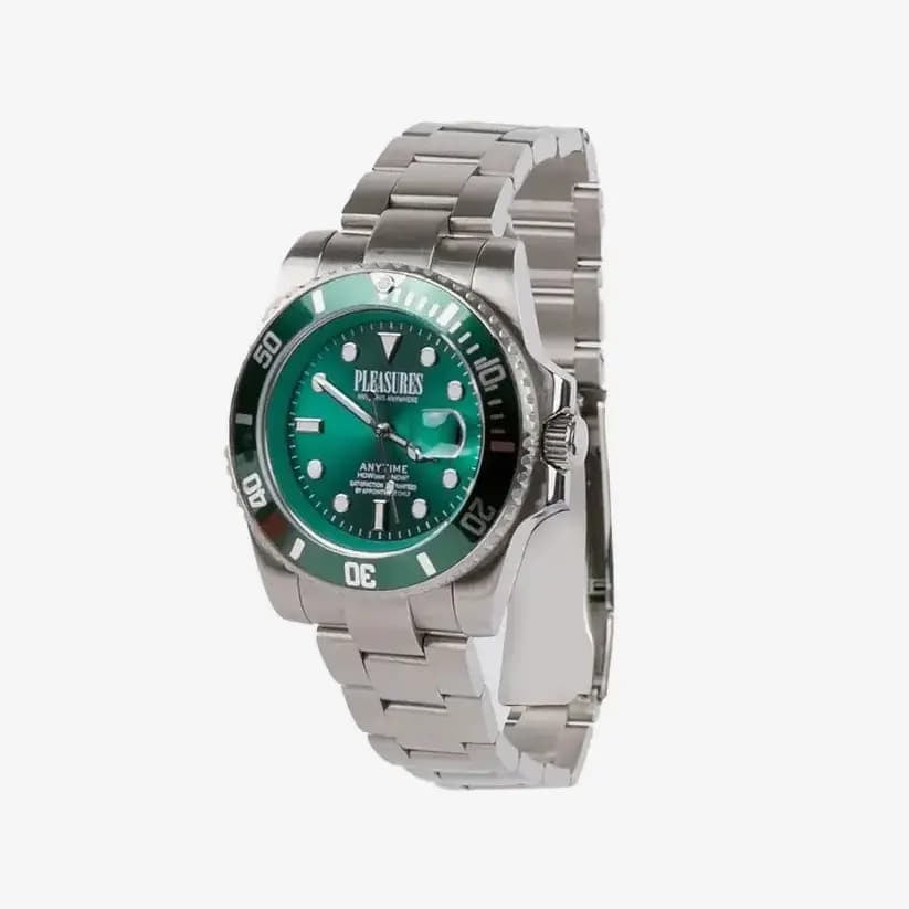Часовник Pleasures Anytime Watch Зелено | P25F064-GREEN