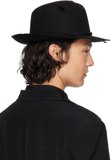 Шапка Yohji Yamamoto YOHJI YAMAMOTO Wool Soft Hat Черно | HP-H05-160, 2