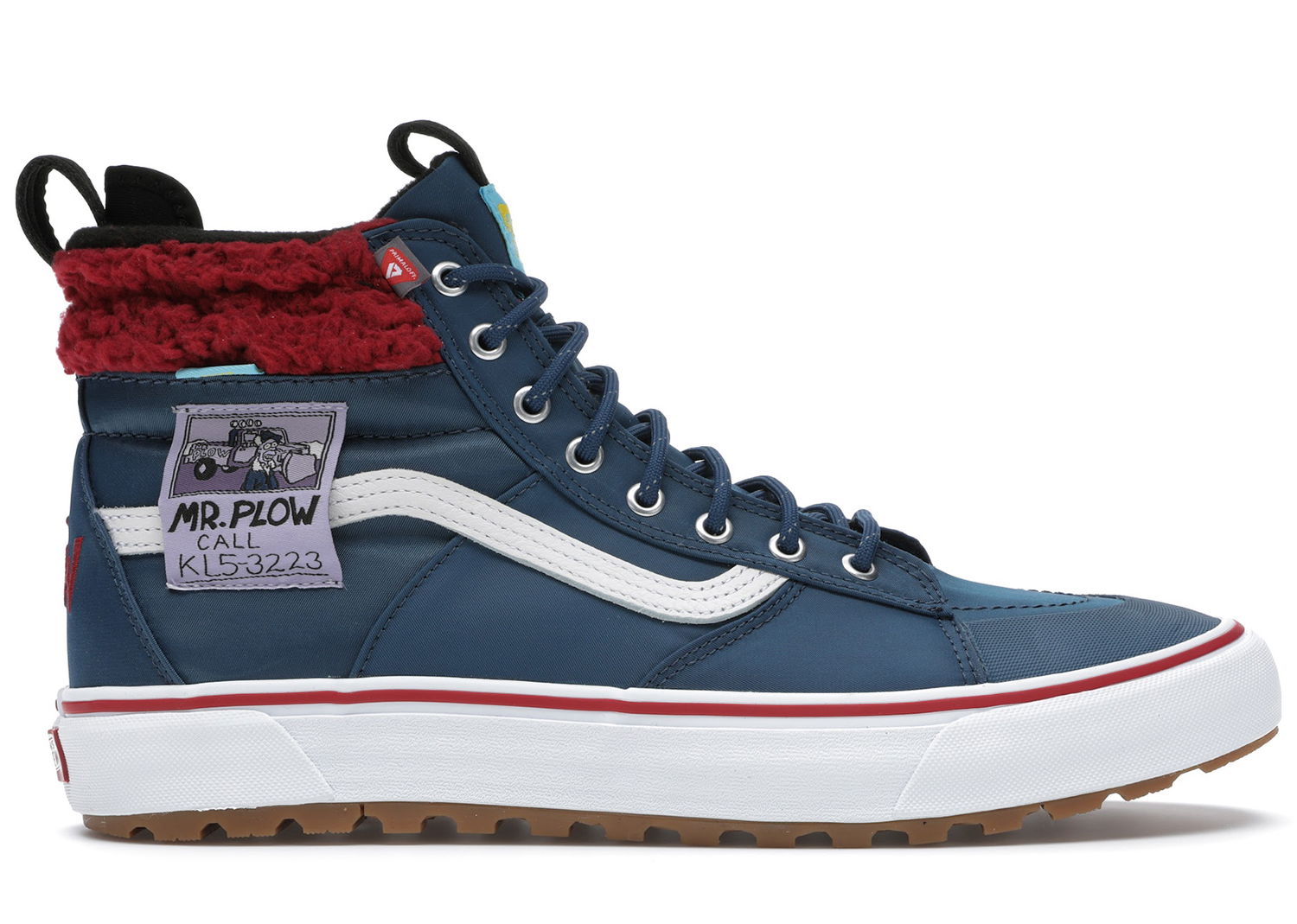 Кецове и обувки Vans Sk8-Hi MTE 2.0 The Simpsons Mr. Plow Тъмно синьо | VN0A4P3I23V, 0