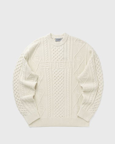 Пуловер Carhartt WIP Carhartt Shawn Knit Sweater Бяло | I035418-05.XX, 0
