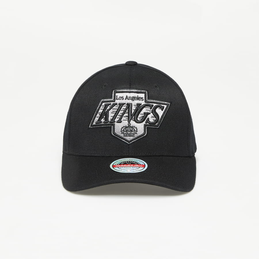 Шапка с козирка Mitchell & Ness NHL Team Logo Snapback Kings Черно | HHSSINTL1245-LAKBLCK, 0