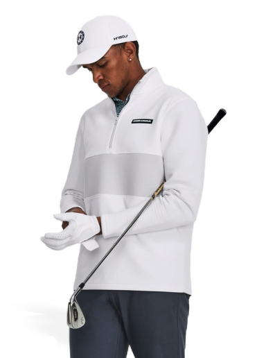 Суитчър Under Armour Golf Storm Daytona Hoodie Бяло | 1379723-100